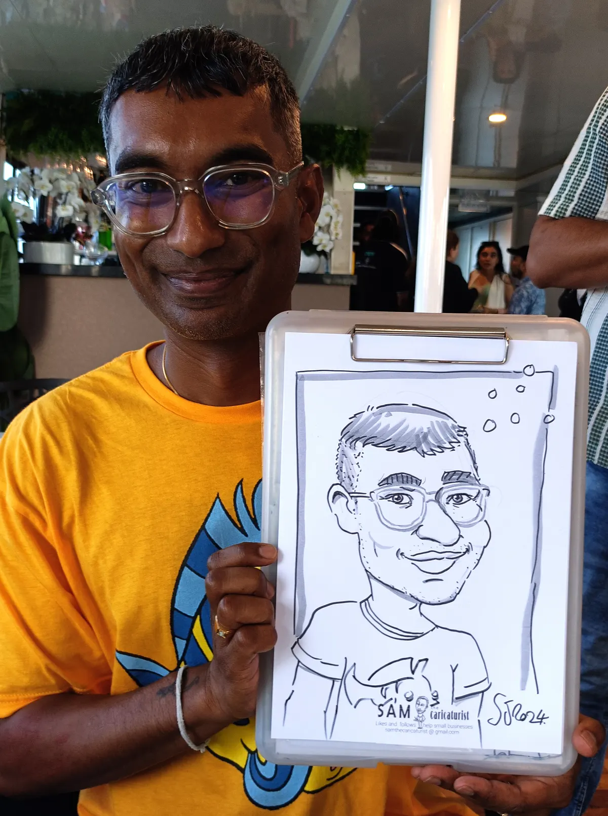Caricature artwork: B_IMG20241205174735 copy