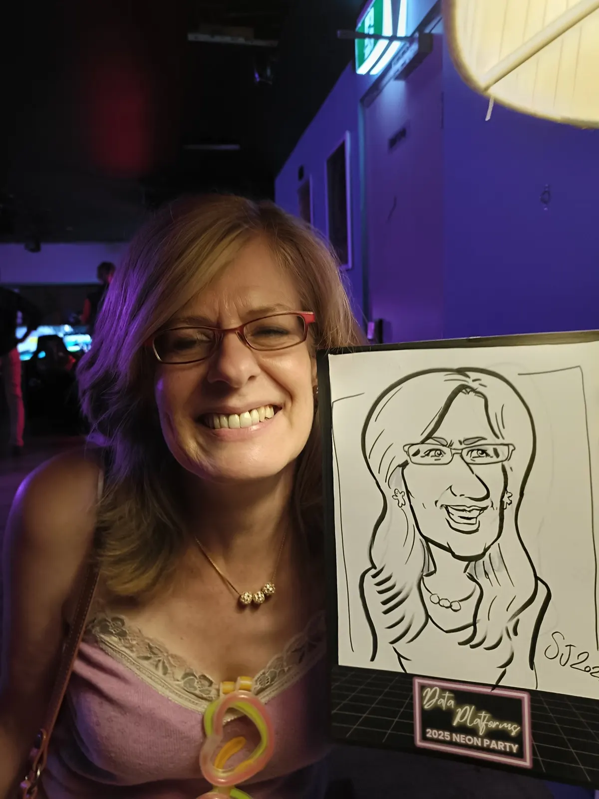 Caricature artwork: yolanda