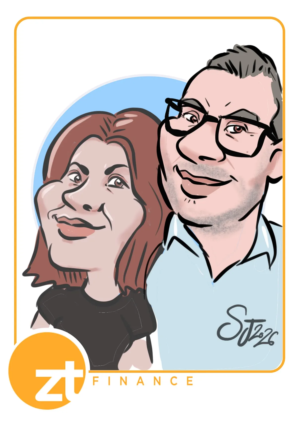 Caricature artwork: Ztfinan12112ce