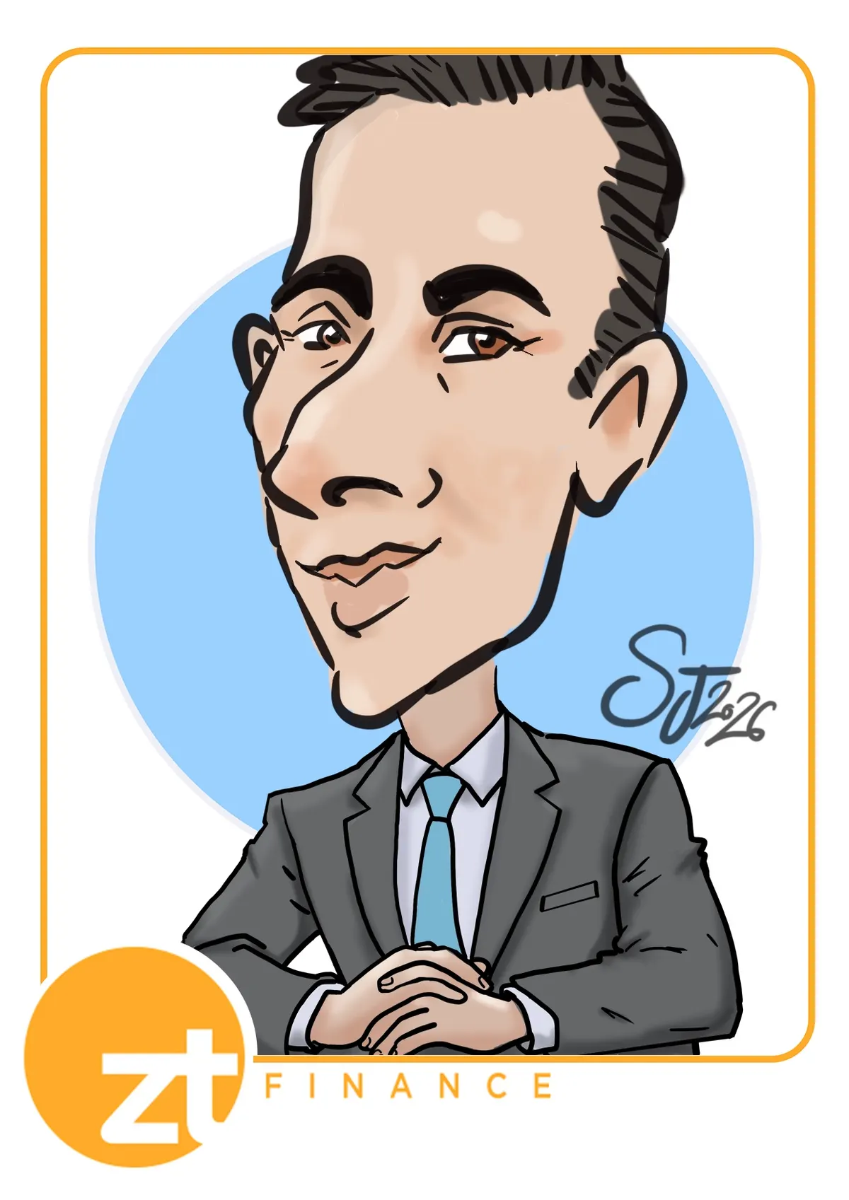 Caricature artwork: Ztfinance11